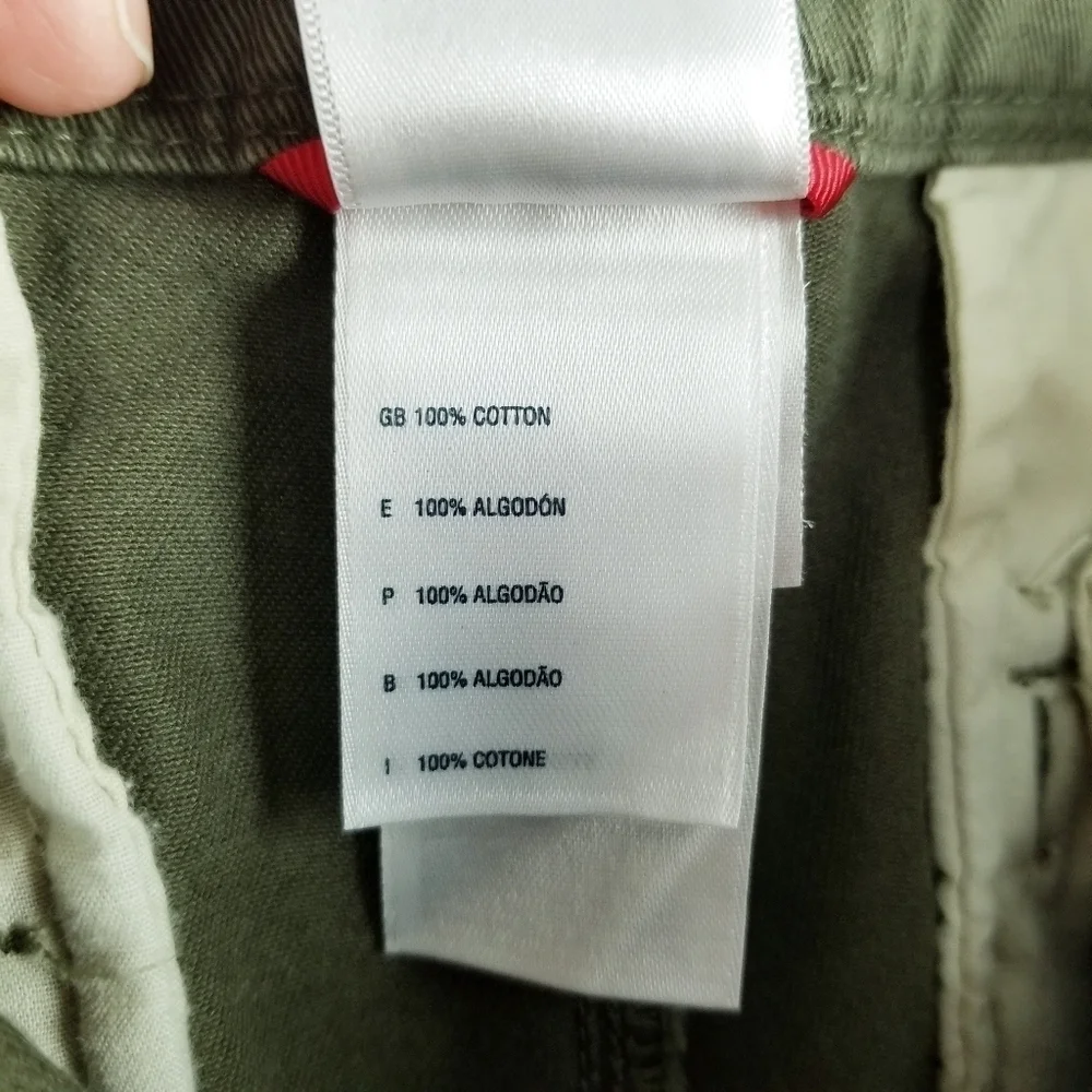 The North Face Army Green Cargo Shorts